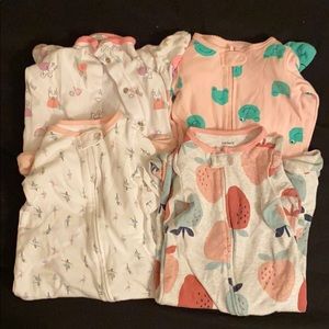 Baby Girl Sleeper Bundle
